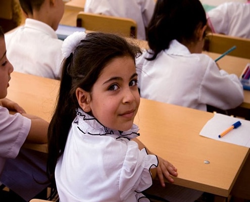 مدرسه اروپایی در ارمنستان
