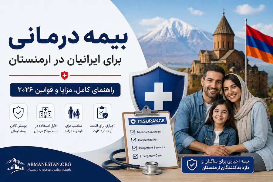 راهنمای بیمه درمانی و خدمات سلامت برای ایرانیان در ارمنستان (۲۰۲۵)