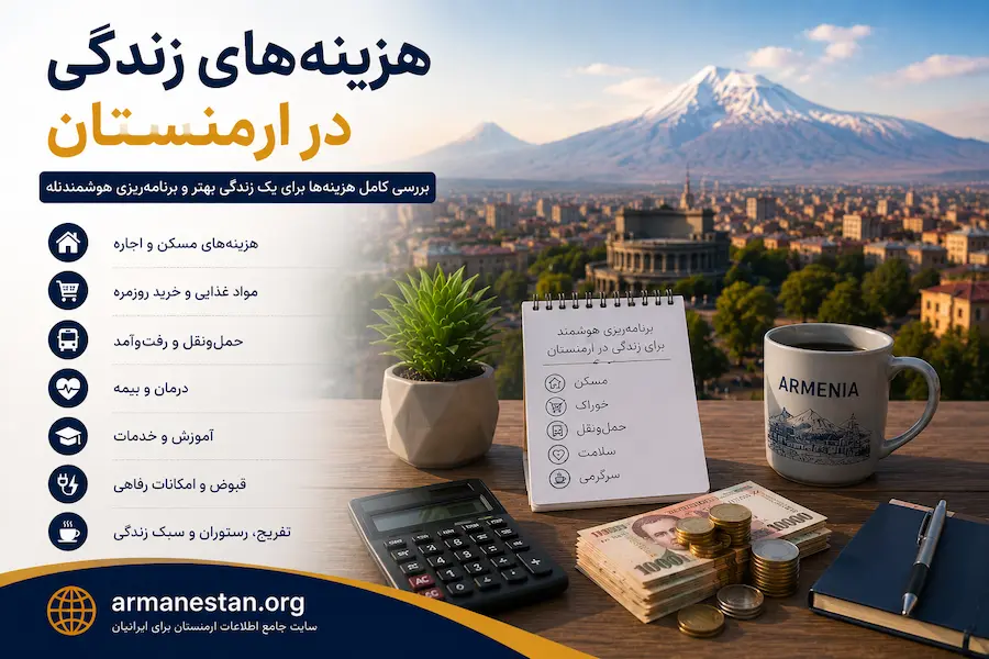 هزینه‌های زندگی در ارمنستان در سال ۲۰۲۶
